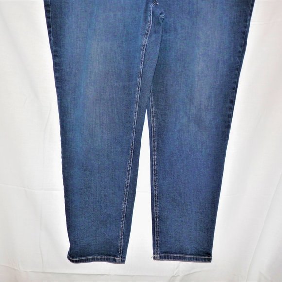 Lane Bryant Plus Size 28W x 29 Genius Fit Skinny Jean Ankle 559 - Picture 4 of 9